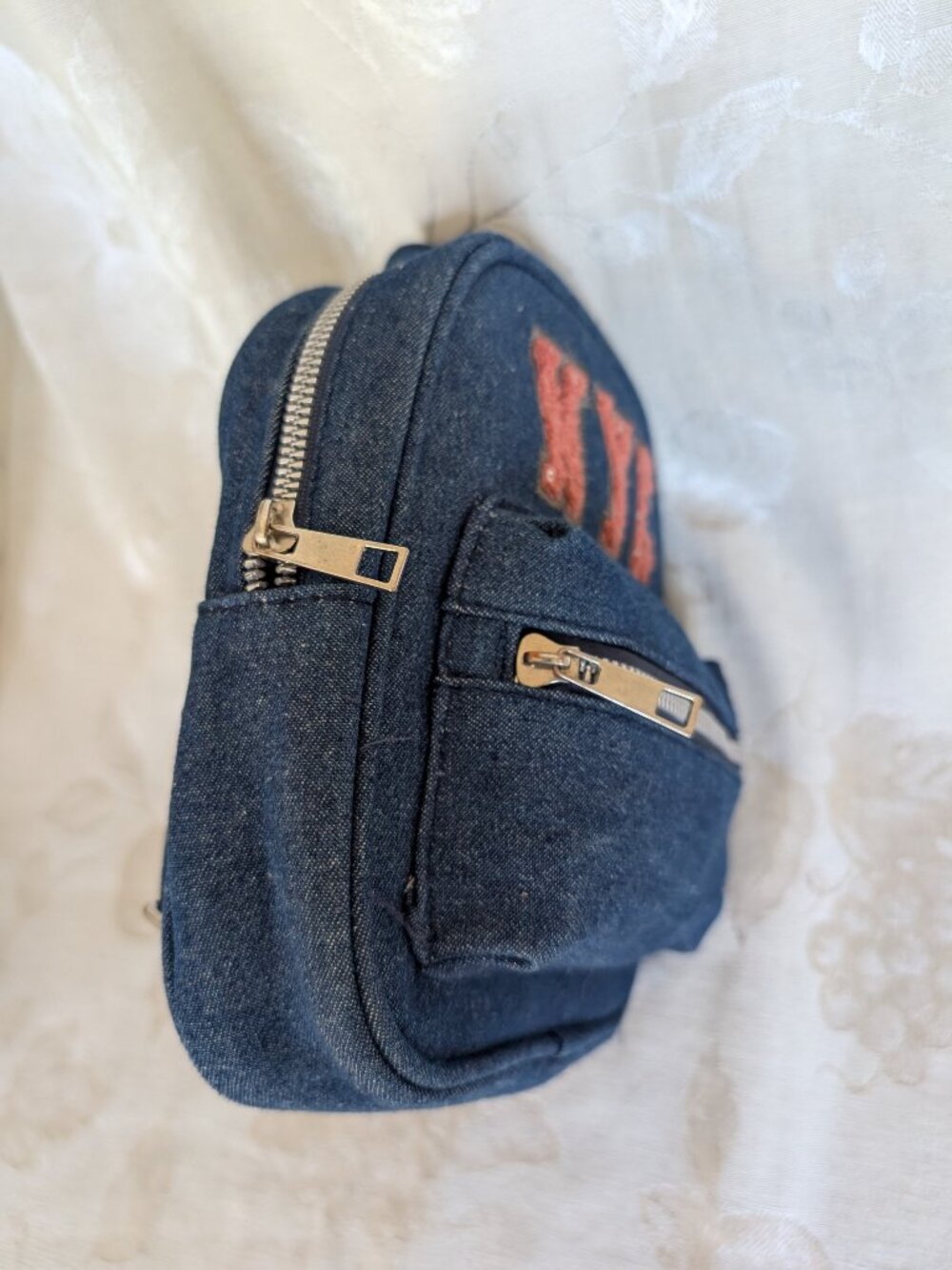 NYC Denim Mini Backpack - Picture 6 of 10